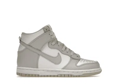 Pre-owned Nike Dunk High Sneakers In White/vast Grey