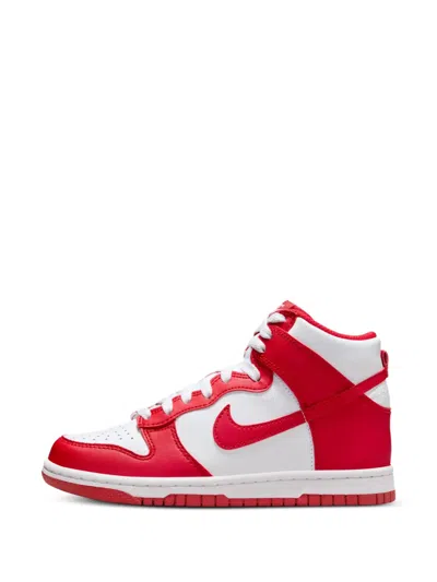 Nike Kids' Dunk High Sneakers In Red