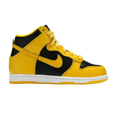 Pre-owned Nike Dunk High Sp Ps 'iowa' | Yellow | Kid's Size 10.5