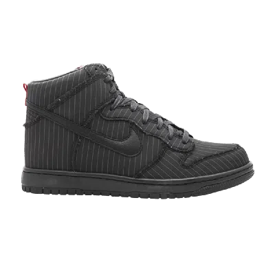 Pre-owned Nike Dunk High Supreme In Black