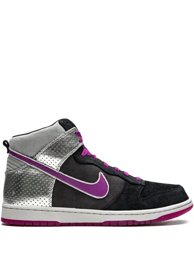 Nike Dunk High-top Sneakers In Black