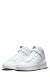 Nike Dunk High Up Sneaker In Summit White/sail/black