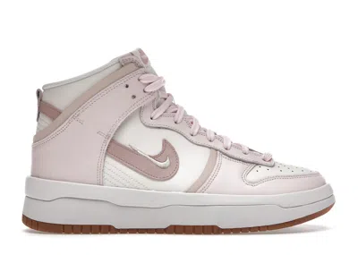 Pre-owned Nike Dunk High Up (women's) Sneakers In Sail/light Soft Pink/pearl White