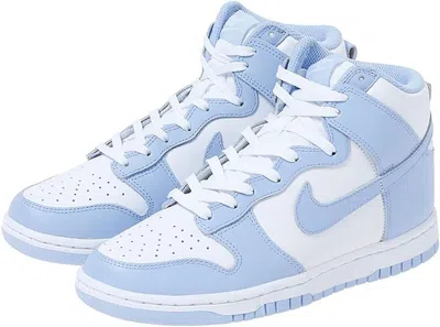 Pre-owned Nike Dunk High White Aluminum Light Blue Women Men's Sneaker Dd1869-107 Shoes