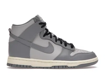 Pre-owned Nike Dunk High (women's) Sneakers In Grey/sail/cream
