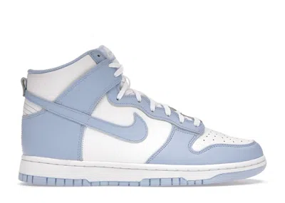 Pre-owned Nike Dunk High (women's) Sneakers In White/aluminum In Silver