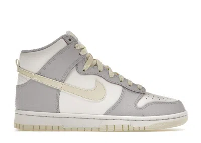 Pre-owned Nike Dunk High (women's) Sneakers In White/coconut Milk/oxygen Purple In Multi