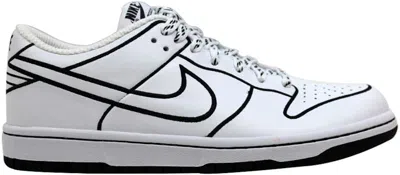Pre-owned Nike Dunk Low 1 Piece (women's) Sneakers In White/black