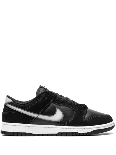 Nike Dunk Low "airbrush" Sneakers In Schwarz