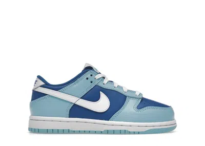 Pre-owned Nike Dunk Low Argon (2022) Sneakers In Flash/white/argon Blue In Multi