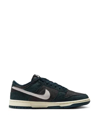 Nike Dunk Low Armory Navy Denim Sneakers In Multi