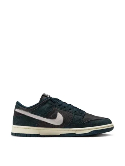 Nike Dunk Low Armory Navy Denim Sneakers In Multi