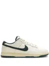 Nike Mens Sail Deep Jungle Coconut Dunk Low Brand-embellished Leather Low-top Trainers In White
