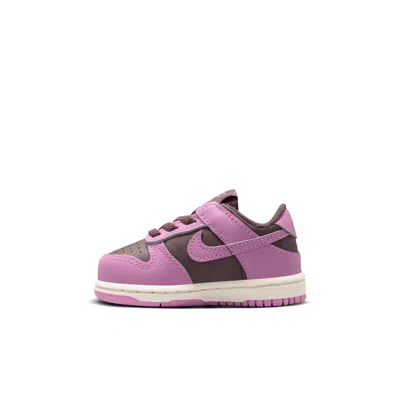 Nike Dunk Low Baby/toddler Shoes In Purple