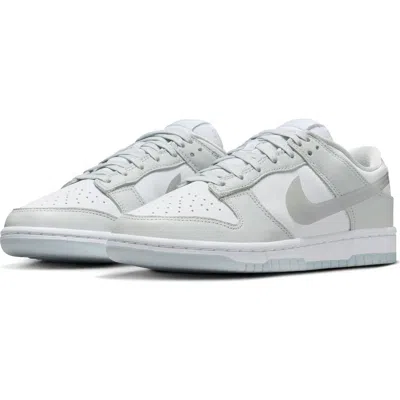 Nike Dunk Low Basketball Sneaker In Gray