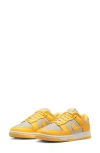 Nike Dunk Low Basketball Sneaker In Light Bone/citron Pulse/sail
