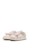 Nike Dunk Low Basketball Sneaker In Light Pink/coconut Milk