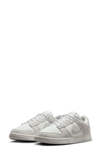 Nike Dunk Low Basketball Sneaker In Summit White/dust