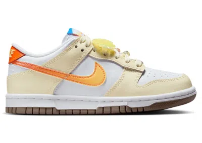 Pre-owned Nike Dunk Low Beach Sneakers In White