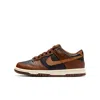 Nike Dunk Low Big Kids' Shoes In Brown