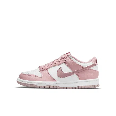 Nike Babies' Dunk Low Big Kids' Shoes In Pink
