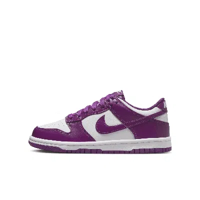 Nike Babies' Dunk Low Big Kids' Shoes In White