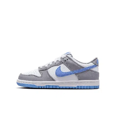 Nike Dunk Low Big Kids' Shoes In White