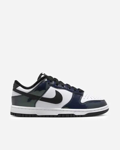 Nike 女鞋dunk Low黑白极光绿镭射熊猫低帮运动板鞋 In Black