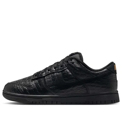 Nike Dunk Low 'black Croc'