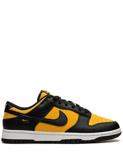 NIKE DUNK LOW "BLACK/UNIVERSITY GOLD" SNEAKERS