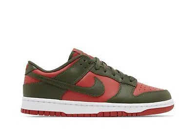 Pre-owned Nike Dunk Low 'cargo Khaki Mystic Red' Dv0833-600 In White