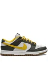 Nike Dunk Low "cargo Khaki" Sneakers In White