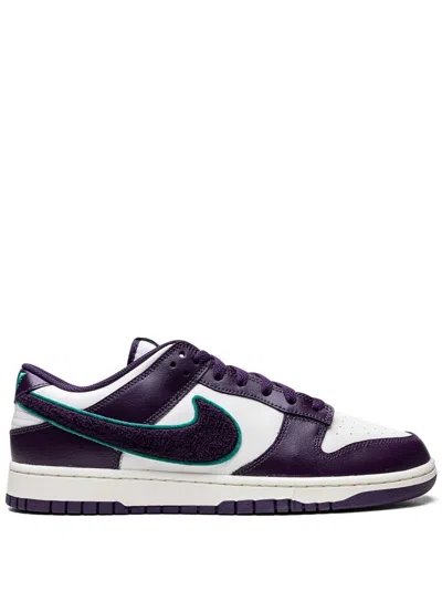 Nike Dunk Low 'chenille Swoosh -grand Purple' Sneakers - Dq7683-100