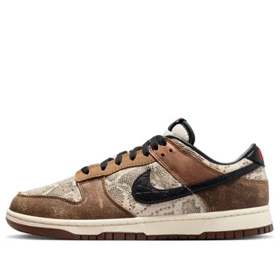 Nike Dunk Low Co.jp 'brown Snakeskin' In Multi