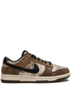 Nike Dunk Low Co.jp Premium "brown Snakeskin" Sneakers In Brown