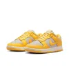 Nike Dunk Low Dd1503-002 Sneakers Women's Citron Pulse Leather Lifestyle Shoes In Yellow
