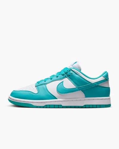 NIKE DUNK LOW DD1873-105 SNEAKERS WOMEN'S WHITE LEATHER LIFESTYLE SHOES PSS35 (WHITE,11.5)