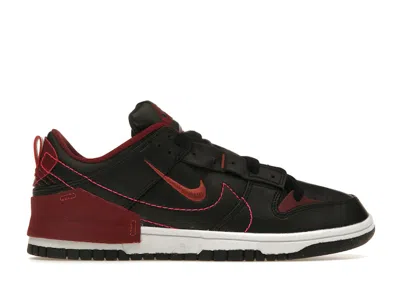 Pre-owned Nike Dunk Low Disrupt 2 Dark Beetroot (women's) Sneakers In Black/canyon Rust/team Red