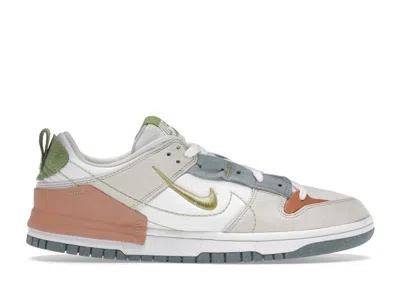 Pre-owned Nike Dunk Low Disrupt 2 Easter Pastel (women's) Sneakers In White/tan/orange