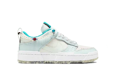 Pre-owned Nike Dunk Low Disrupt Forbidden City (women's) Sneakers In Blush/seafoam Green