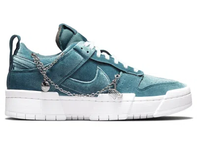 Pre-owned Nike Dunk Low Disrupt Lucky Charms (women's) Sneakers In Ash Green/metallic Silver