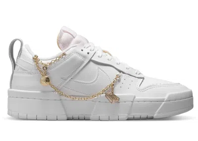 Pre-owned Nike Dunk Low Disrupt Lucky Charms (women's) Sneakers In White