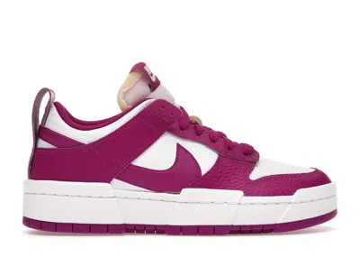 Pre-owned Nike Dunk Low Disrupt (women's) Sneakers In White/cactus Flower In Multi