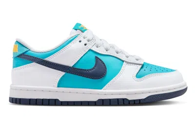 Pre-owned Nike Dunk Low Dusty Cactus Thunder Blue (gs) In Dusty Cactus/thunder Blue/white