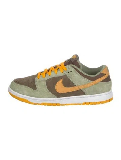 Pre-owned Nike Dunk Low Dusty Olive Athletic Sneakers In Multi