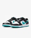 Nike Dunk Low Dv0833-109 Sneakers Mens Black Dusty Cactus Leather Low Top Pss143 In White