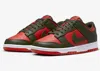 NIKE DUNK LOW DV0833-600 MEN'S RED CARGO KHAKI SNEAKER SHOES SIZE US 10.5 HOT34