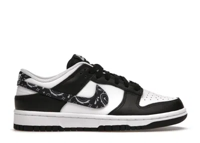 Pre-owned Nike Dunk Low Essential Paisley Pack (women's) Sneakers In White/black In Multi