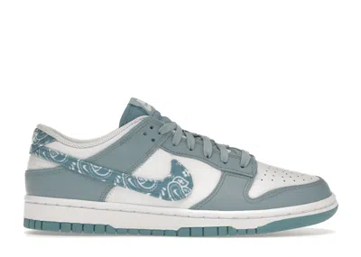 Pre-owned Nike Dunk Low Essential Paisley Pack (women's) Sneakers In White/worn Blue In Multi