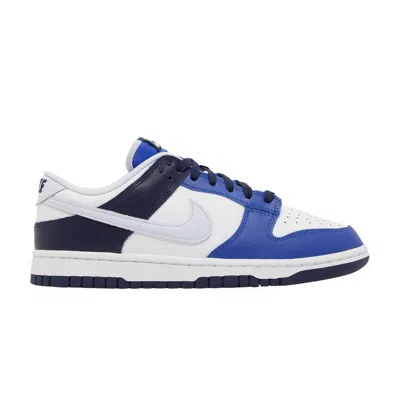 Pre-owned Nike Dunk Low 'game Royal Navy' In White